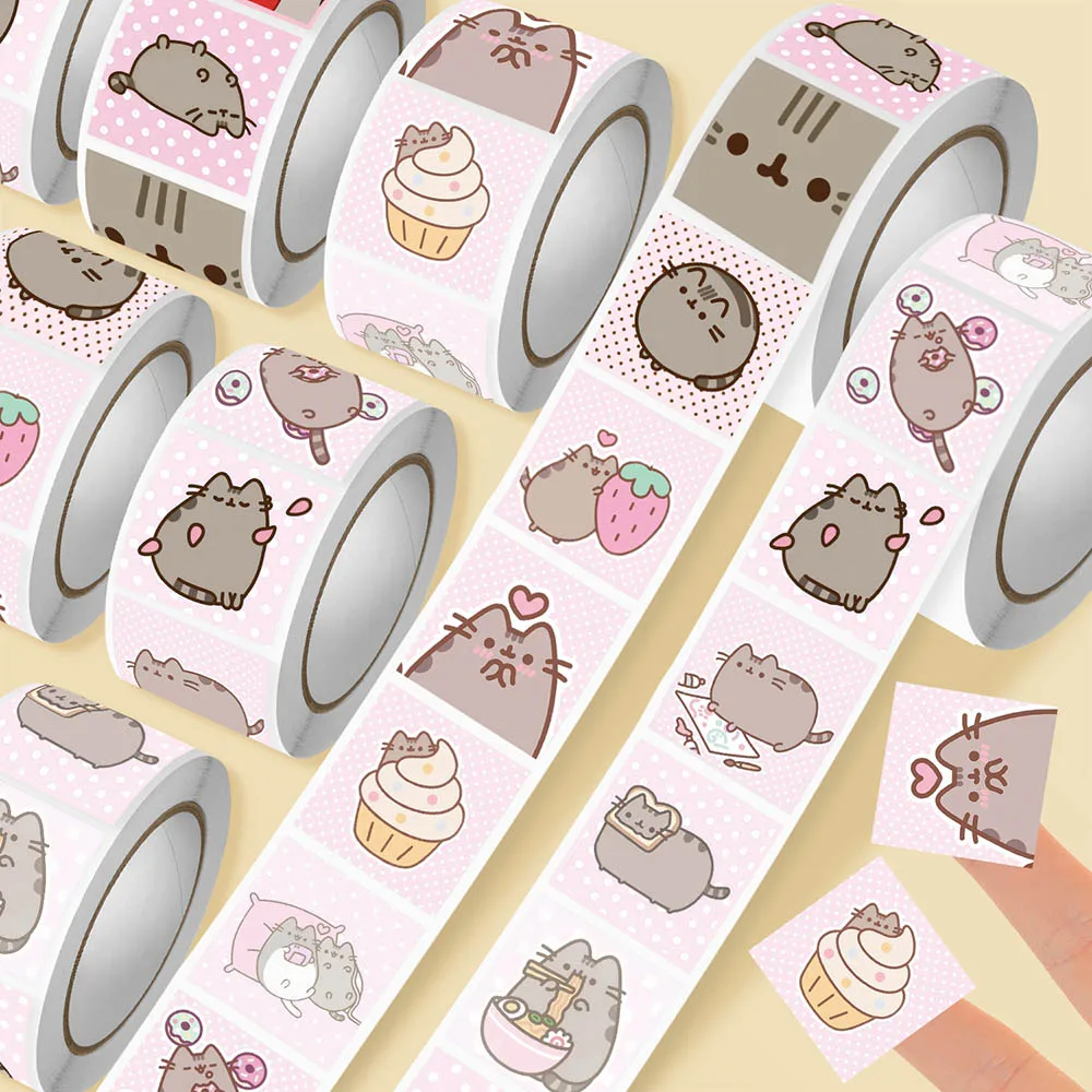 Hou 500 adet Pusheen Karikatür - Foldable Rolling Luggage Bag incelemesi ve fiyatı