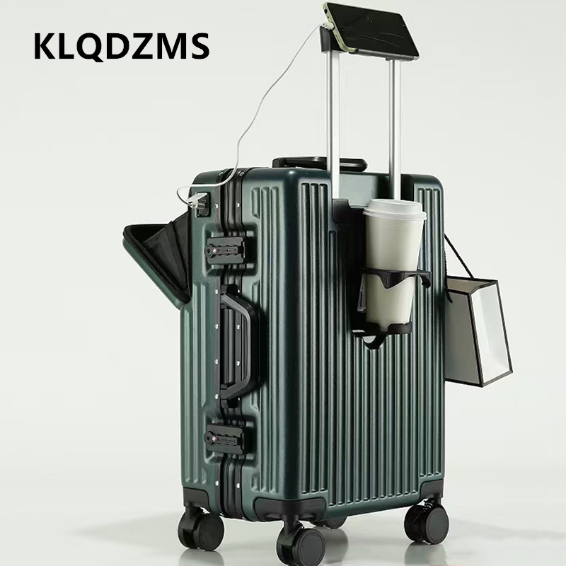 KLQDZMS Çok Fonksiyonlu Bavul - Front Opening Laptop Luggage 24 Inch incelemesi ve fiyatı