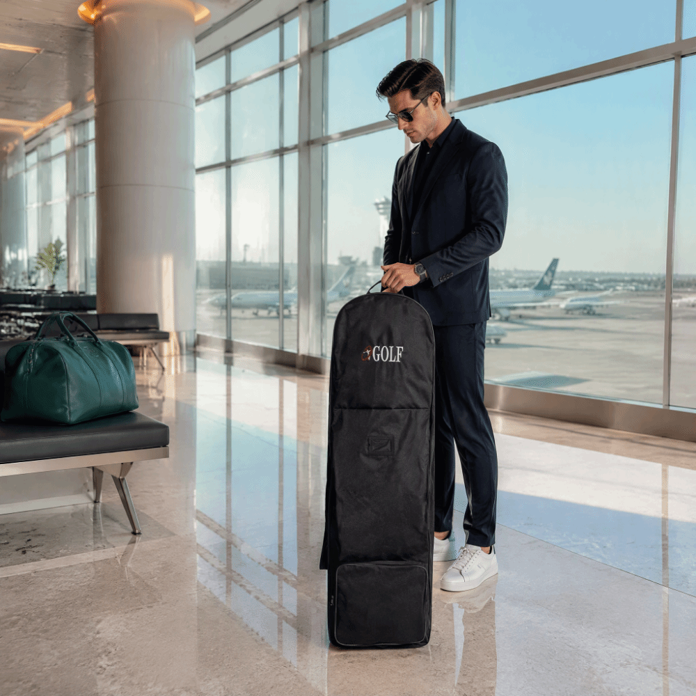 Siyah Golf Seyahat Çantası, Ka - Foldable Rolling Luggage Bag incelemesi ve fiyatı