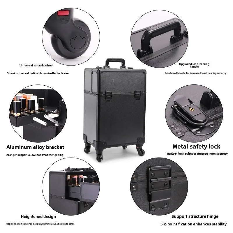 Hareketli Kozmetik Valiz Düzen - Luggage incelemesi ve fiyatı