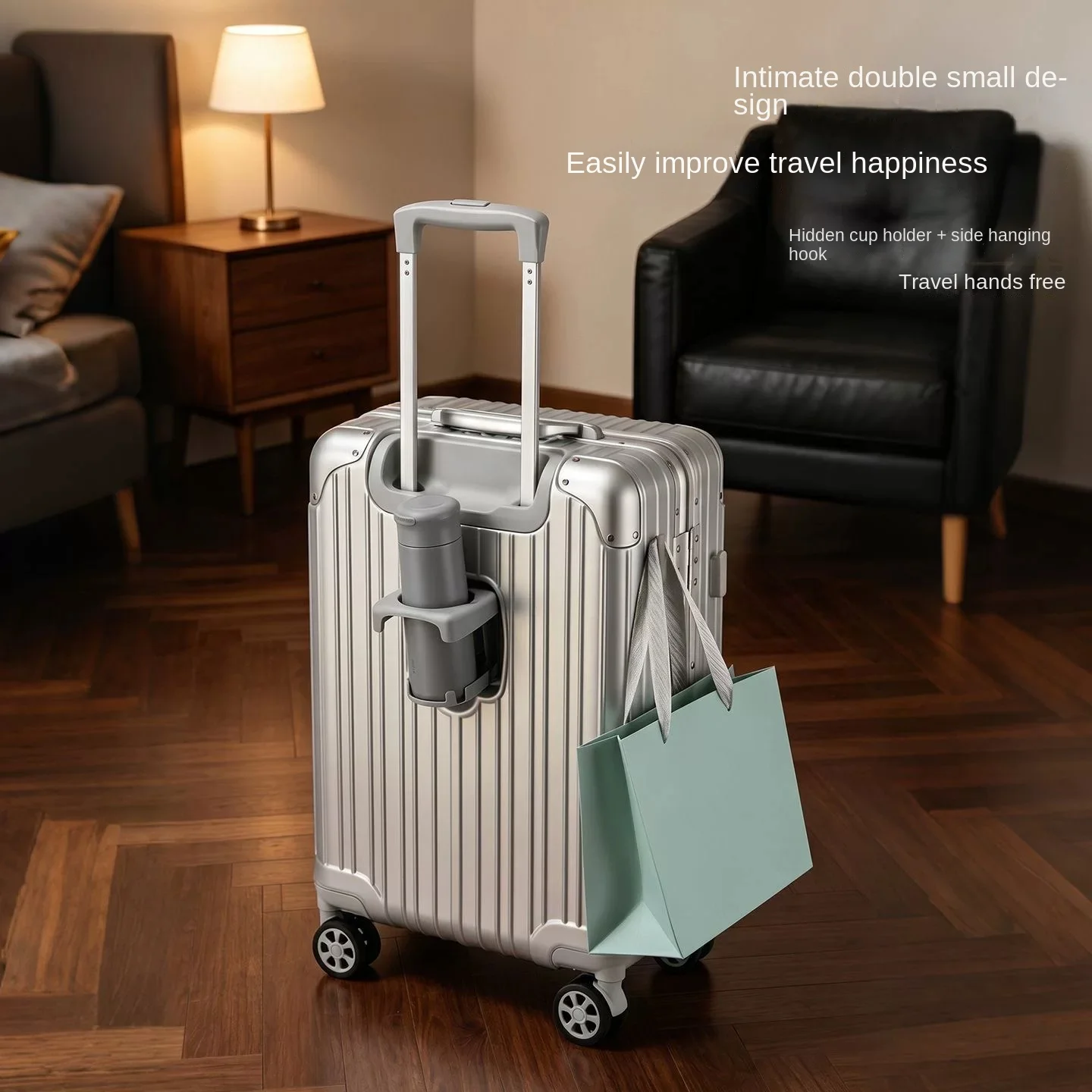 20/24/28 inç Ön Açılır Seyahat - Spinner Wheel Rolling Suitcase 20 Inch incelemesi ve fiyatı