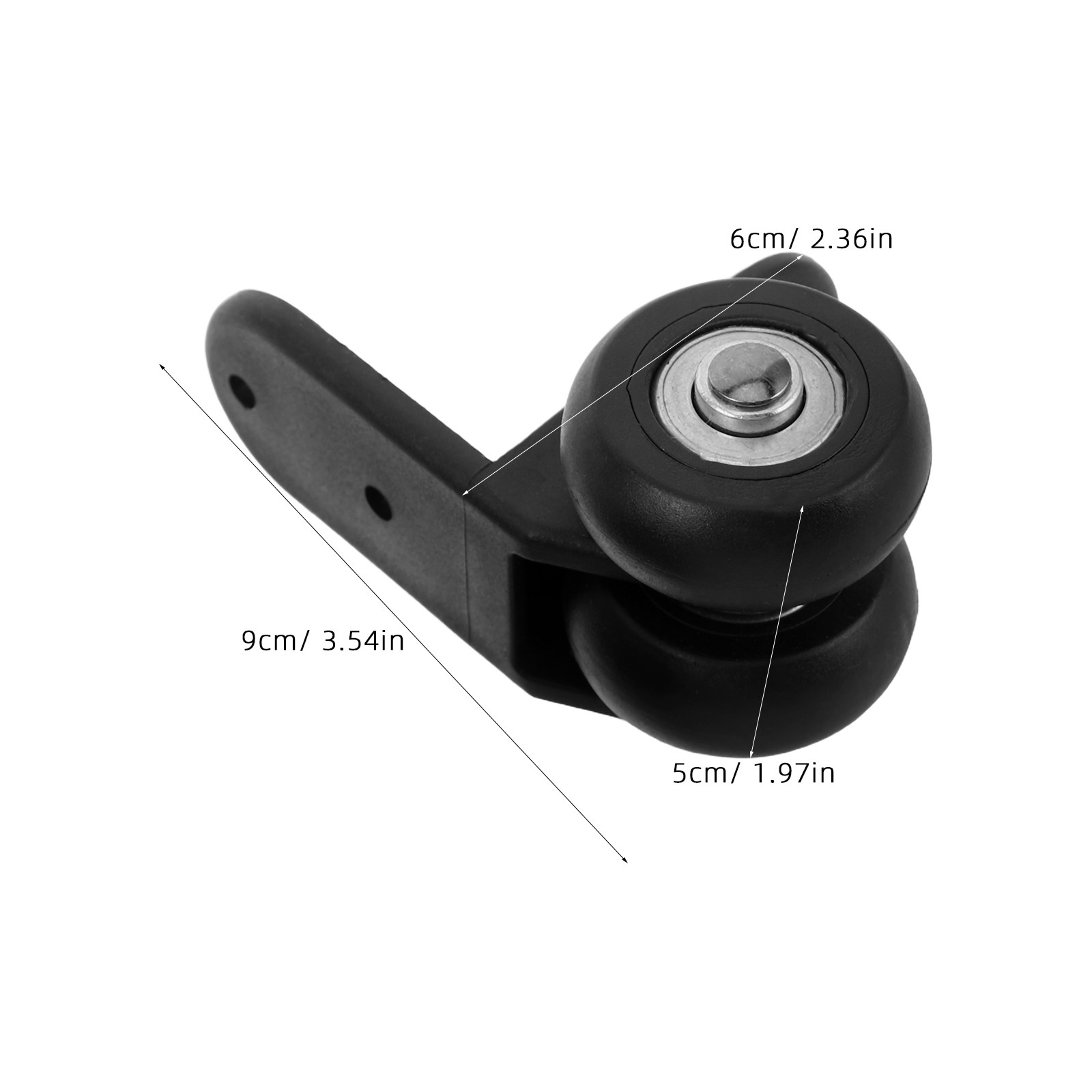 1 Çift Ağır Hizmet Tipi Tekerl - Silent Replacement Luggage Wheels incelemesi ve fiyatı